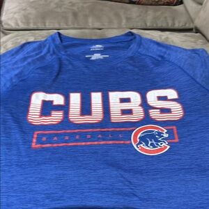 Blue Cubs Baseball T-Shirt